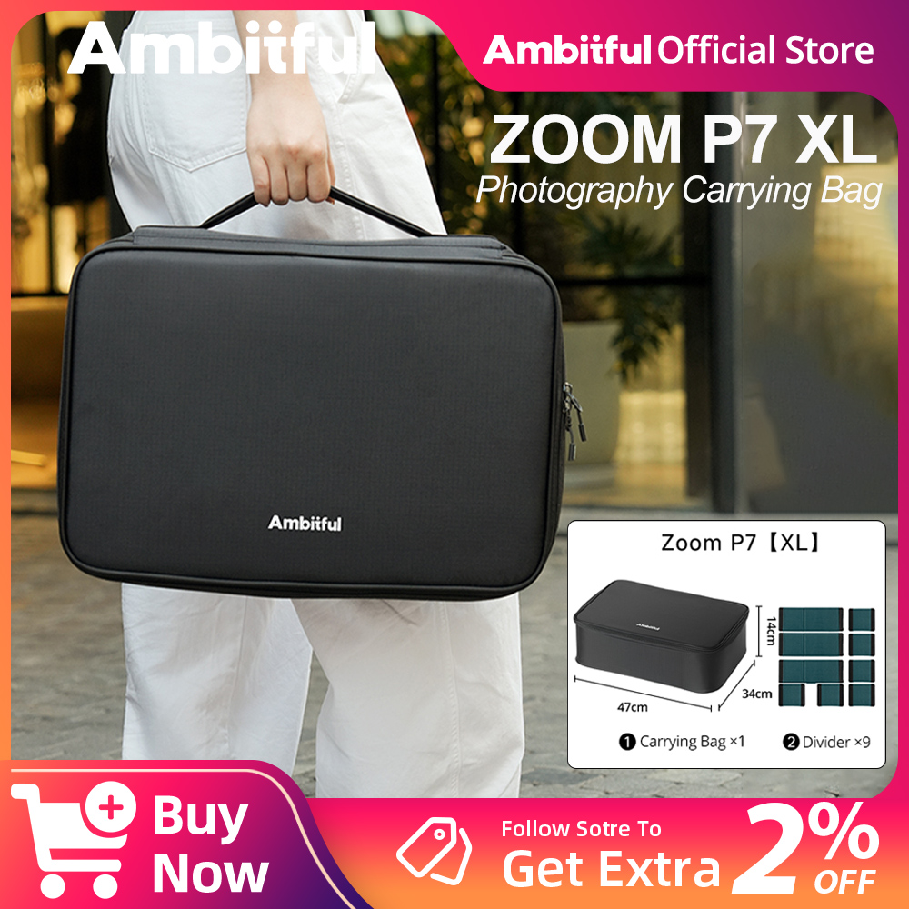 Photography Pro - Ambitful ZOOM P7II XL التصوير حقيبة