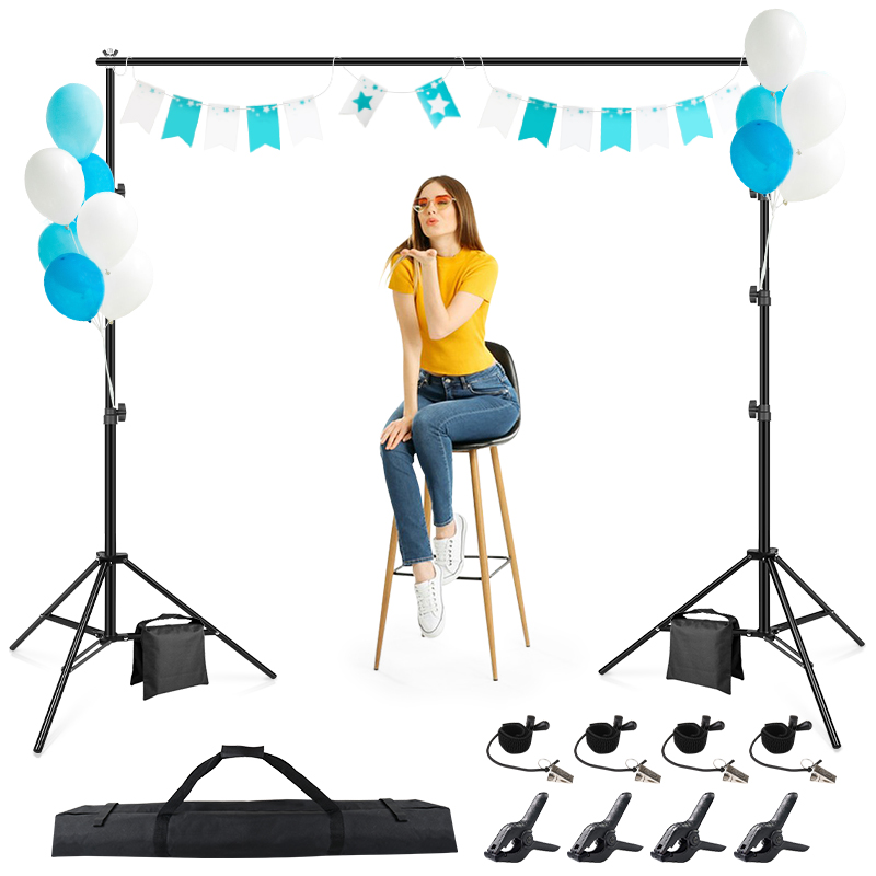 Backdrop Stand Kit - مجموعة نظام دعم الخلفية مع حقيبة