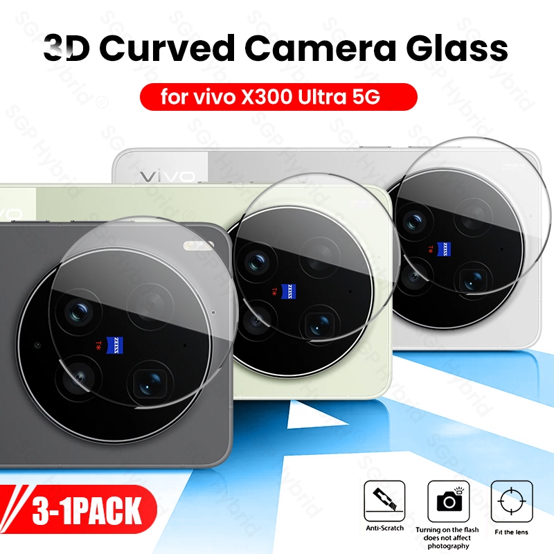 Photography Kit Vivo X300 Ultra - واقي كاميرا زجاجي منحني ثلاثي الأبعاد