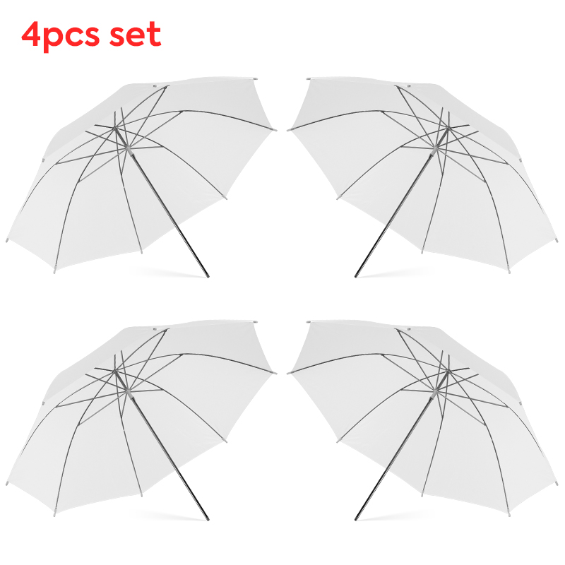 Photography Umbrella Diffuser - مظلة ناشرة للضوء الشفافة البيضاء مقاس