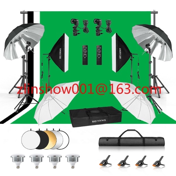 Backdrop Stand Kit - معدات استوديو الصور 2.6*3 م/2*3 م