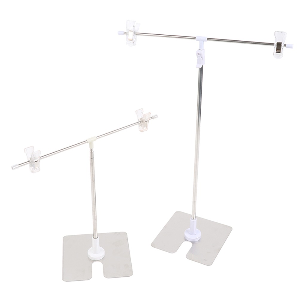 Backdrop Stand Kit - رف عرض فولاذي لإكسسوارات التصوير، حامل