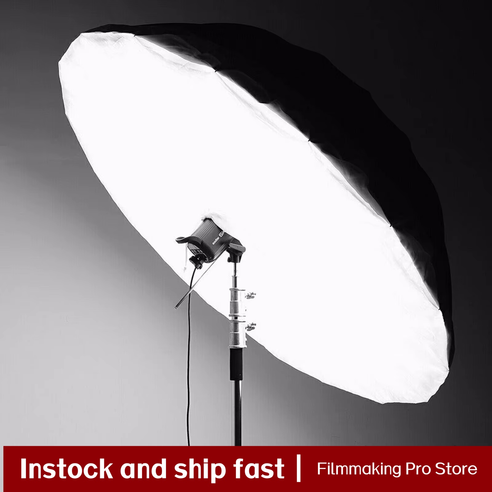Photography Umbrella Diffuser - موزع ضوء ناعم أبيض على شكل