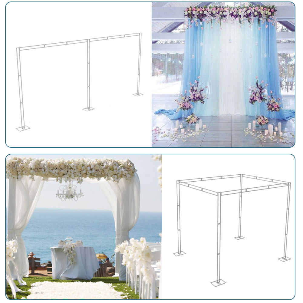 طقم حامل خلفية لحفلات الزفاف ا - مراجعة Backdrop Stand Kit وسعره