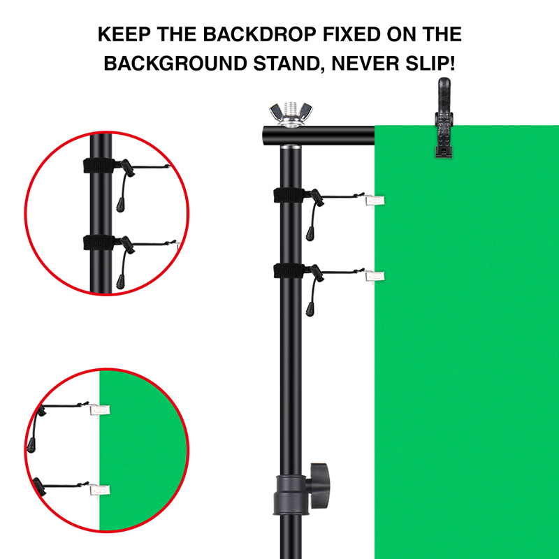 مجموعة نظام دعم الخلفية مع حقي - مراجعة Backdrop Stand Kit وسعره