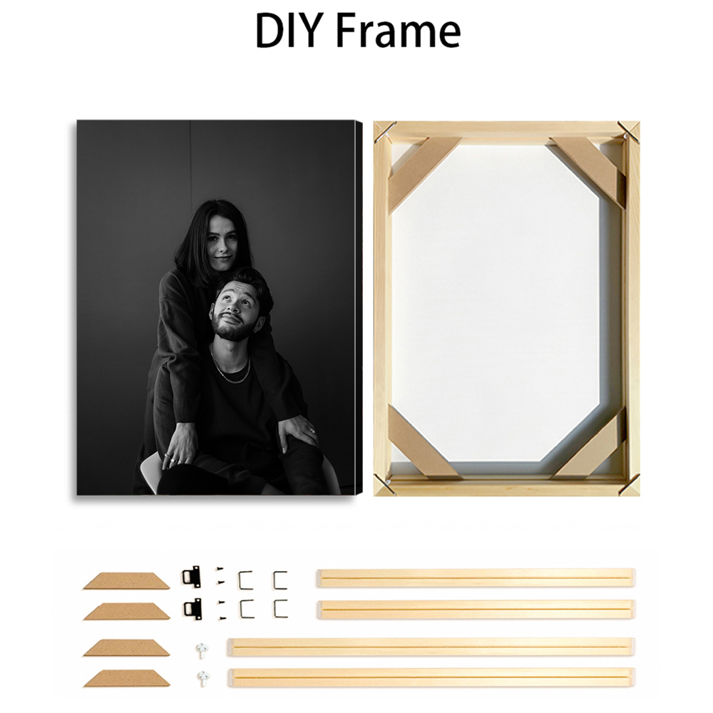 1 قطعة صورة مخصصة مع إطار DIY  - مراجعة Photography Definition وسعره