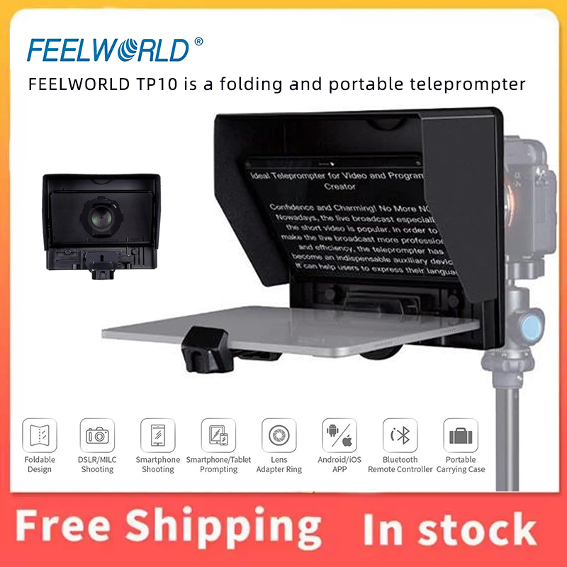 تيليبرومبتر محمول FEELWORLD TP - مراجعة Photography Zooming وسعره