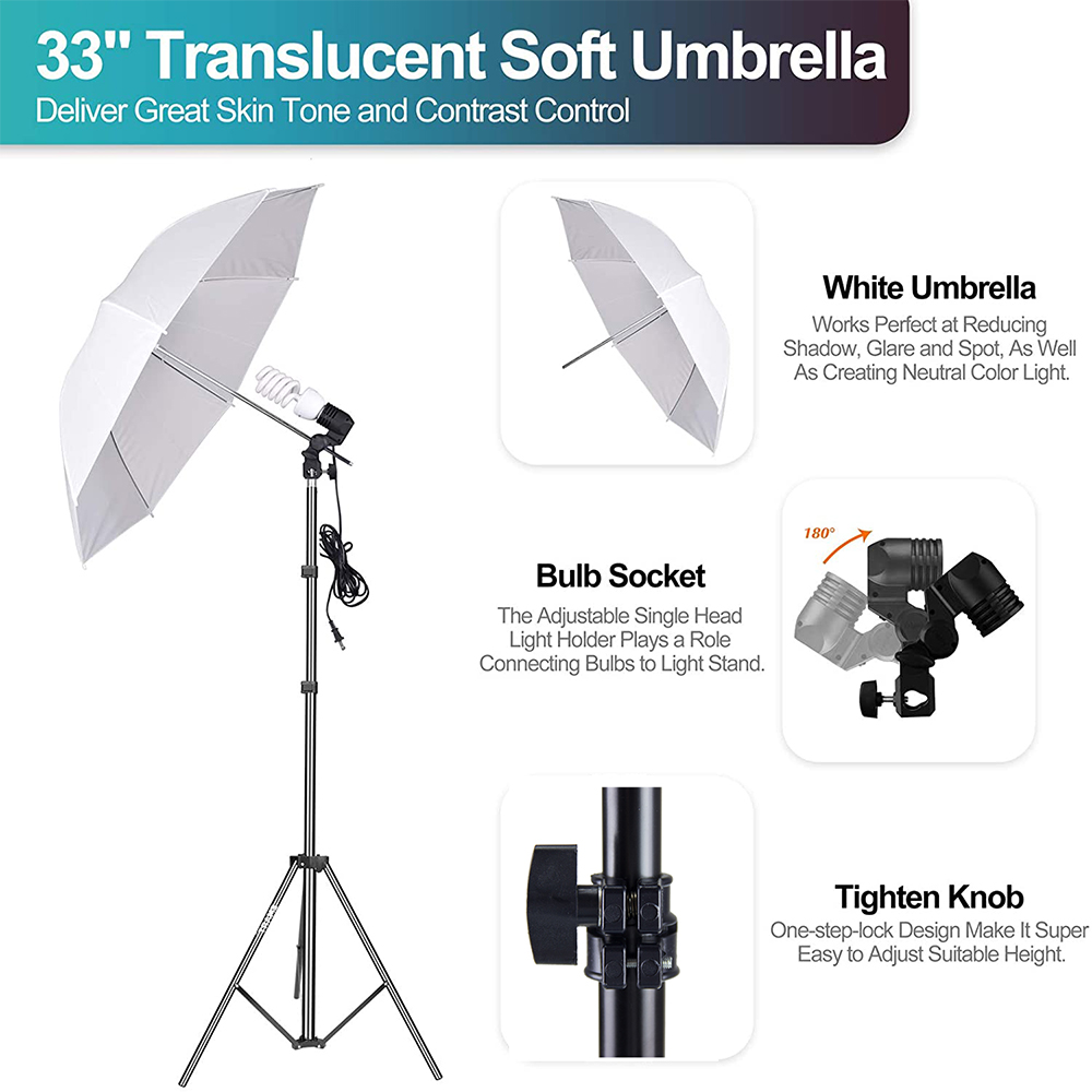 مجموعة معدات استوديو الصور الف - مراجعة Backdrop Stand Kit وسعره