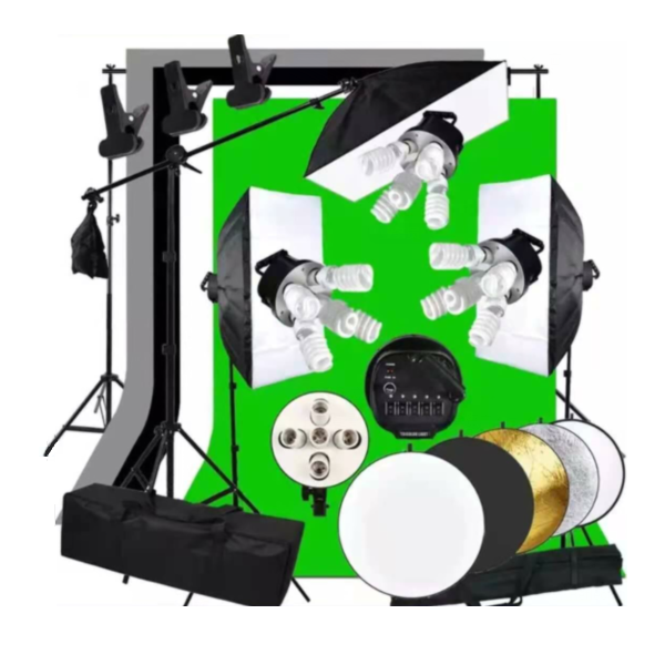 طقم تصوير احترافي كامل من Gold - مراجعة Backdrop Stand Kit وسعره