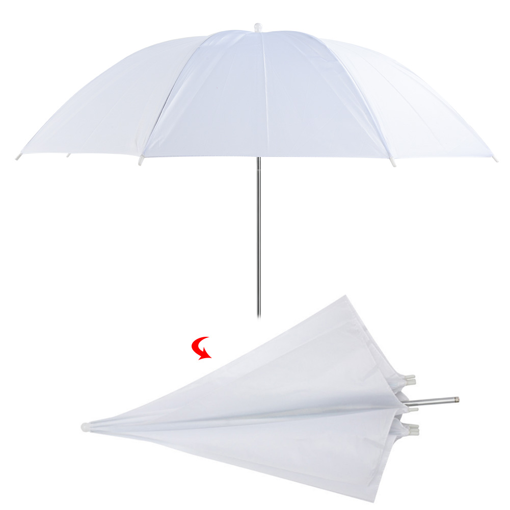 33 بوصة شفافة الأبيض مظلة ناعم - مراجعة Photography Umbrella Diffuser وسعره