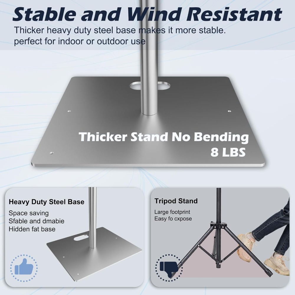حامل خلفية قوي قابل للتعديل 10 - مراجعة Backdrop Stand Kit وسعره