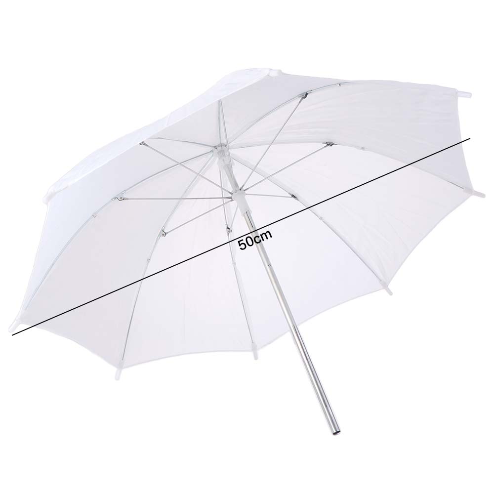 مظلة تصوير 50 سم/20 بوصة بمقبض - مراجعة Photography Umbrella Diffuser وسعره